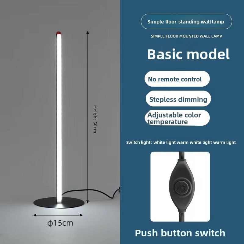 Floor lamp for simple living room and bedroom table lamps
